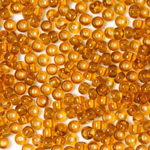 Cadmium Yellow Transparent Preciosa Seeds Beads