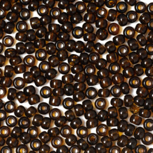 Syrup Brown Transparent Preciosa Seeds Beads