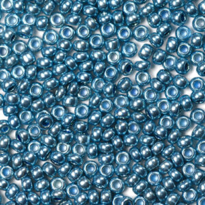 Blue Preciosa Metallic Seeds Beads