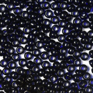 Black Transparent Preciosa Seeds Beads