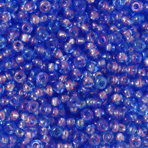 Vibrant Blue Preciosa Rainbow Seeds Beads