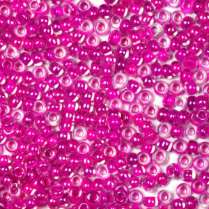 Violet Preciosa Luster Inside Round Rocailles Seeds Beads