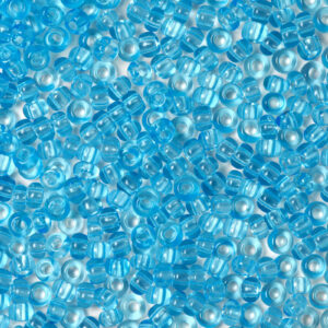 Sky Blue Transparent Preciosa Seeds Beads